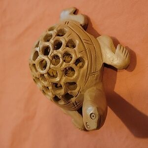 Wood Carved Turtle